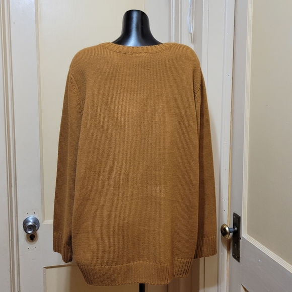 St. John's Bay HELLO Acrylic Crewneck Sweater Women's size 2X - Picture 3 of 4